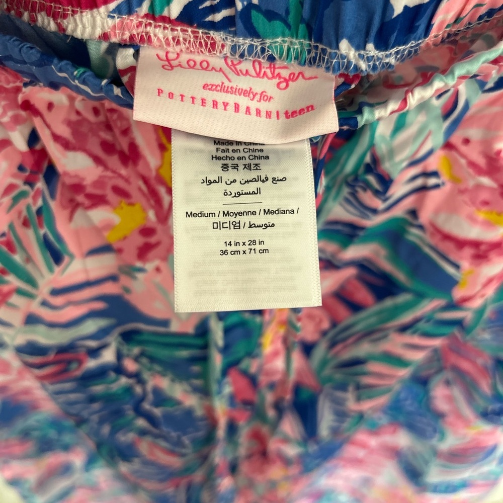 Pottery Barn Teen Lilly Pulitzer Slathouse Loose Fit Pajama Set NEW - Picture 7 of 10